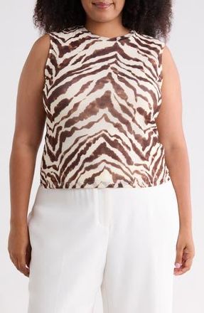 Sanctuary Paradise Mesh Tank in Run Wild Green at Nordstrom Rack, Size 3 X