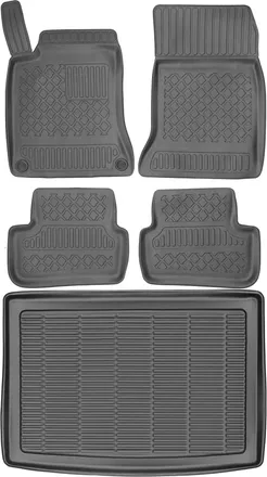 OEM Juego De Alfombrillas Para Coche Y Maletero Para Mercedes Clase B Ii W246 (2011-2018)