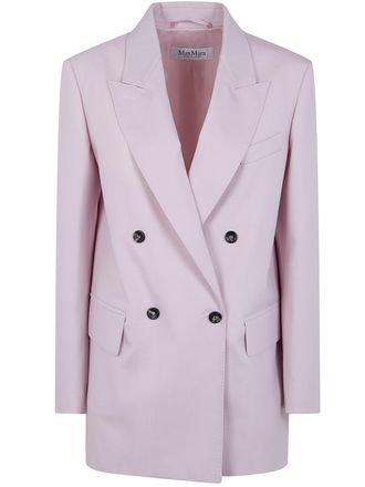 Max Mara Mxmobrosa Double Breasted Wool Jacket