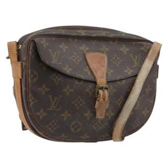 Louis Vuitton Pre-owned Monogram Canvas Shoulder Bag - Dames - Pre-owned - Bruin - Maat: ONE Size Leer