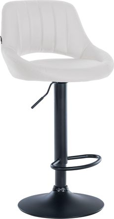 Clp Taburete De Bar Milet En Polipiel Blanco Negro