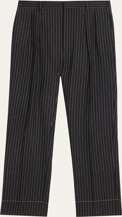 Ralph Lauren Purple Label Glenn Handmade Rope-Stripe Trouser