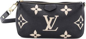 Louis Vuitton Multi Pochette Accessoires Bicolor Monogram Empreinte Giant crossbody bag - Zwart