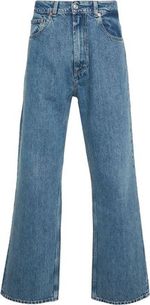 Our Legacy Tech Wash Straight-Leg Jeans - Mens - Cotton/Steel