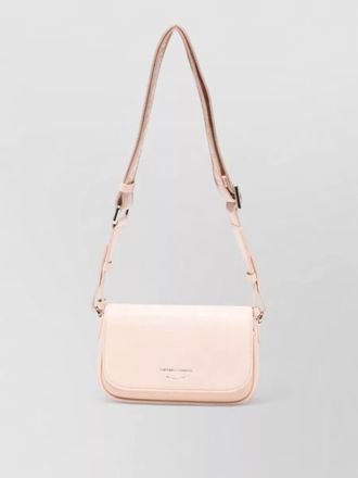 Emporio Armani flap shoulder bag adjustable strap design