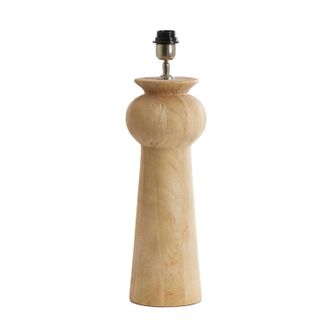 Light & Living Light & Living - L&aacute;mpara De Mesa - Baglio - Natural - Madera
