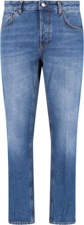 Pantaloni Torino Straight-Leg Denim Jeans With Classic Five-Pocket