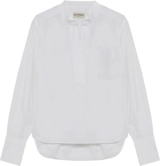 Roy Rogers Blusa Bras - Dames - Blouses - Wit - M - Katoen - Overhemden