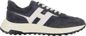 Hogan Sneakers, male, Blue, Size: 12 US Hyperlight Lace-up Sneaker