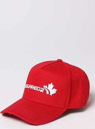 Dsquared2 Cappello Dsquared2 in cotone con stampa logo