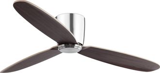 Netlighting Matt nickel ceiling fan 3 Blades with DC motor
