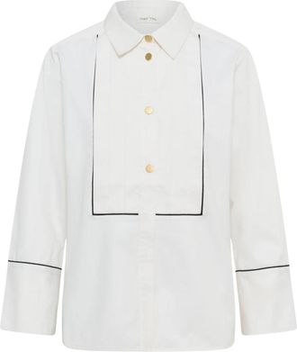 Part Two Blouses & Shirts - Dames - Overhemden - Wit - 2XL - Overhemden