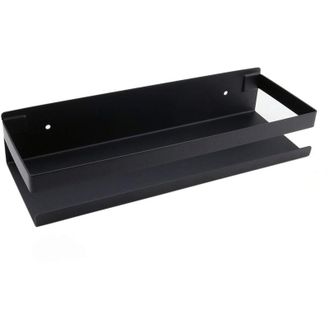 OEM Estanter&iacute;a De Ba&ntilde;o De Pared, Accesorio De Ba&ntilde;o, 20-40 Cm, Negro, Estante De Ba&ntilde;o Moderno Para Cocina, Ducha, Champ&uacute;, 30 Cm - Crezuo