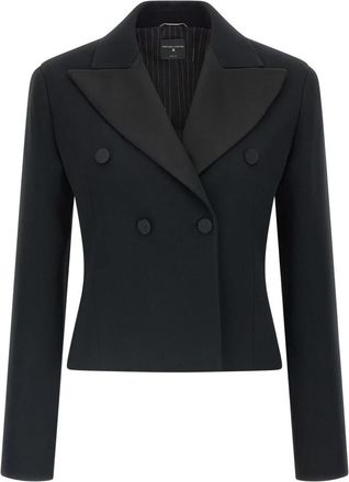Ermanno Scervino Tuxedo Blazer - Dames - Blazers - Zwart - XS - Jassen