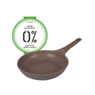 KASANOVA Padella 24 cm antiaderente 0 grassi