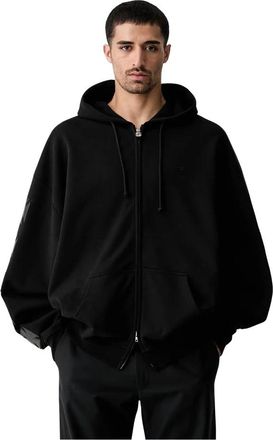 VETEMENTS Zip-throughs - Heren - Vesten met rits - Zwart - L - Hoodies & sweatvesten