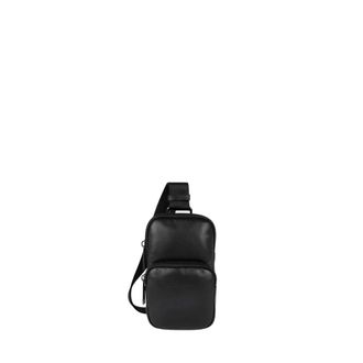 Lancaster Soft Vintage Crossbody Tas - Dames - Tassen - Zwart - Maat: ONE Size Zijde