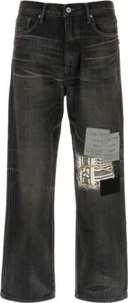 Yohji Yamamoto Black Denim Jeans