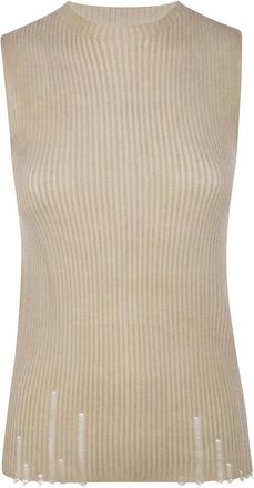 Uma Wang UMA Wang, Dames, Tops, Beige, Maat: L