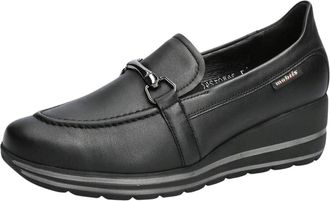 Mobils by Mephisto, Adelia Softy, Womens Smooth Black Loafer, 1200 Black, 4 UK