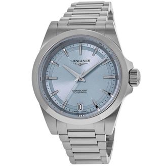 Longines Conquest Automatic 34mm Blue Dial Steel Womens Watch L3.430.4.92.6