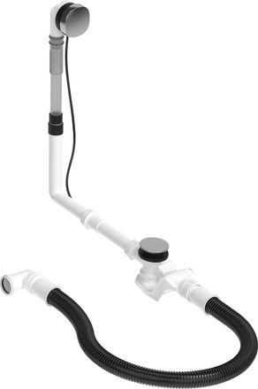 Duravit Juego De Desag&uuml;e Y Rebose Duravit Happy D.2, Cromado