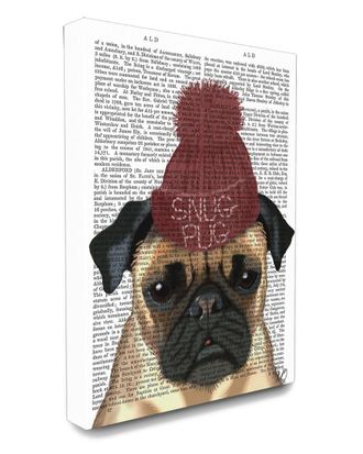 Stupell Industries Home Decor Snug Pug