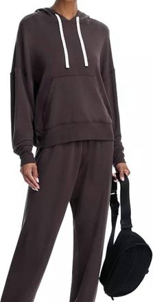 SPLITS59 Joey Hoodie In Dark Chocolate