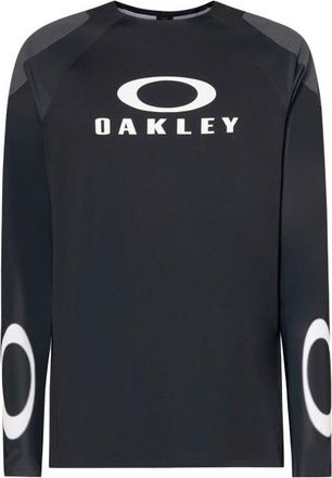 Oakley Seeker Edge L/S Jersey Velotrikot für Herren | schwarz
