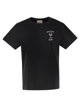 MC2 Saint Barth: Black Printed T-Shirts now up to −34