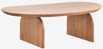 Sklum Tavolino da caffè in legno di acacia Bedum (135x80 cm) SKLUM