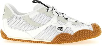 Valentino Garavani Amphibia Sneaker - Dames - Sneakers - Wit - 38 EU - Leer - Schoenen