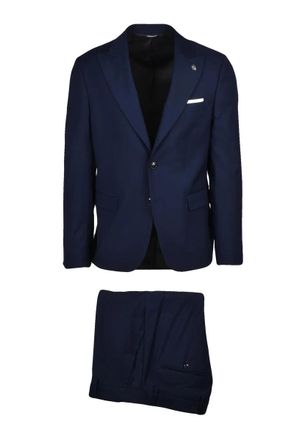 Daniele Alessandrini Mens Suit - Blue