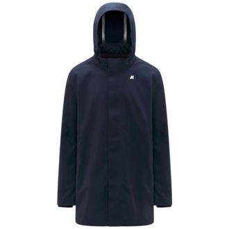 K-Way Giacca Parka idrorepellente - - Jackets - Uomo - Blu - XL