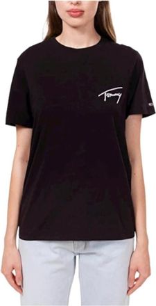 Tommy Hilfiger T-Shirts - Dames - T-shirts - Zwart - XS - Tops