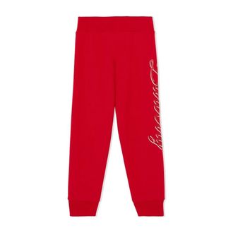 Burberry Joggers - male - Burberry - Sweatpants - Red - 8 Y - Kids