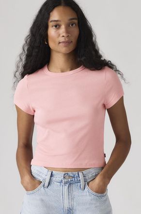 Levi's T-shirt corta Hayes - Donna - L - Rosa / Coral Blush