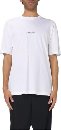 Giorgio Armani Hombre, Camisetas, Blanco, Talla: M