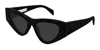 Gucci GG2019S 007 Womens Sunglasses Black Size 53