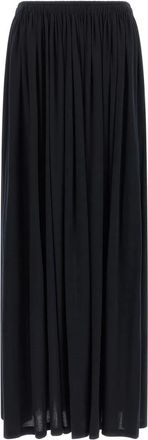 Max Mara Rokken, Dames, Blauw, M, Mxm Livrea Lange Rok