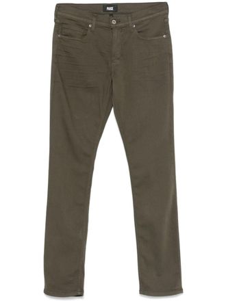 Paige Jeans slim Lennox - Verde
