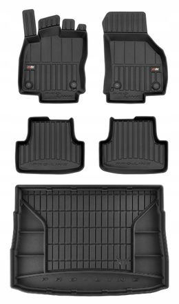 OEM Juego De Alfombrillas De Goma 3d Para Vw Golf 8 Hb Desde 2019