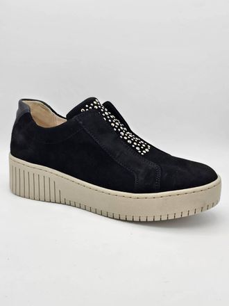 Gabor Womens Star Sneakers In Black