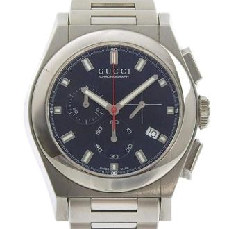Gucci Pre-owned Pantheon Stainless Steel - Heren - Vintage Horloges - Zwart - ONE Size - Vintage