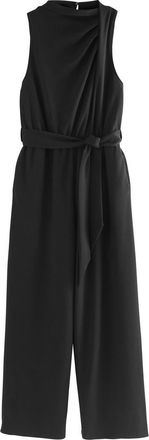 Next Cowl Neck Jumpsuit in Black at Nordstrom, Size 6 Us