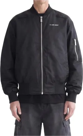 44 Label Group Security Bomber - male - 44 Label Group - Bomber Jackets - Black - XL - Jackets