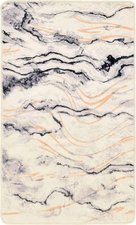 Gino Falcone Alfombra de ba&ntilde;o mullida - crema multi 70x120 cm