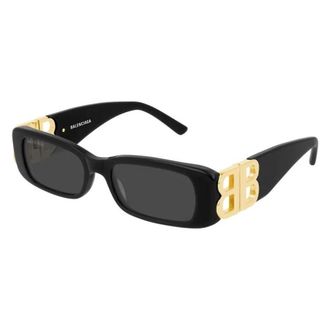 Balenciaga Dynasty Zonnebril - unisex - Accessoires - Zwart - Maat: 51 MM