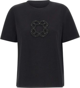 Elena Miro Mujer, Camisetas, Negro, Talla: 2XL