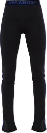 Off-white Uitlopende broek - Dames - Leggings - Zwart - M - Broeken